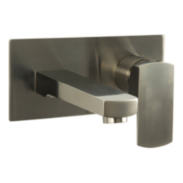 Wall Mounted Brushed Nickel Faucet for Alape Bucket Sink