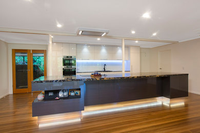 Eclectic kitchen in Cairns.