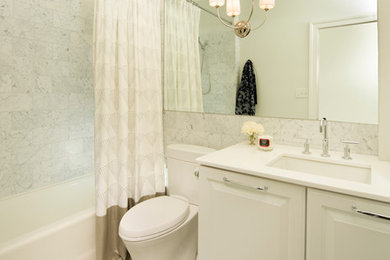 Bathroom - contemporary bathroom idea in Baltimore
