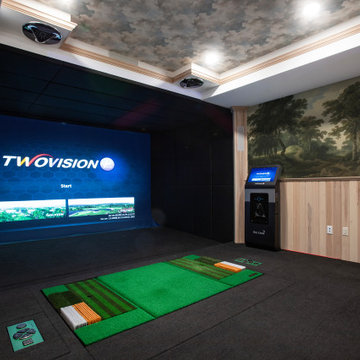 Home Golf Simulator & Cinema Center