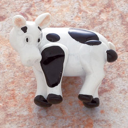 Jvj Hardware Novelty Collection Cow Knob - Cabinet And Drawer Knobs