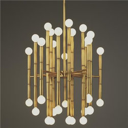 Whimsical Work Space - Chandeliers