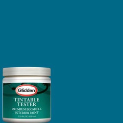 Glidden Peacock Blue Interior Paint - Paint