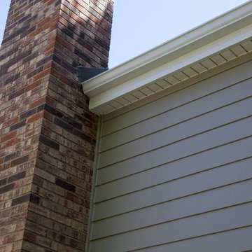 Can't go wrong with classics! Monterey Taupe James Hardie Siding & GAF roofing