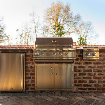 Custom Grill Island
