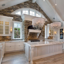the kitchen