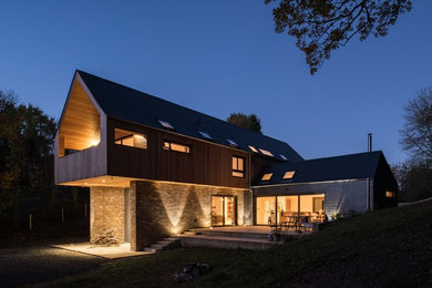 This is an example of a contemporary home in Other.