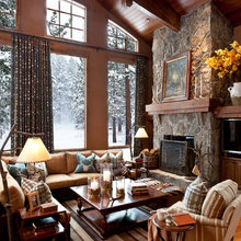 Brown Living Rooms