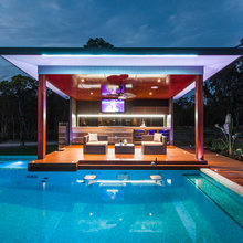 Malibu pool deck