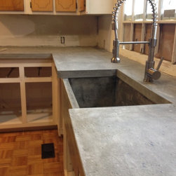 Kreate Concrete - Kitchen Countertops