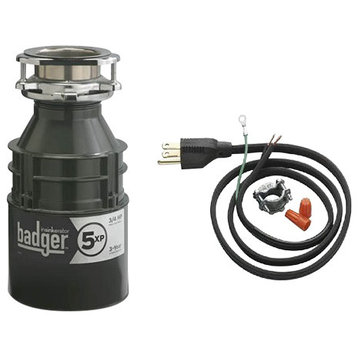 InSinkErator Badger 5XP Badger 3/4 HP Garbage Disposal - Power Cord Included