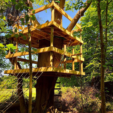 double storey treehouse