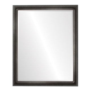 Acme Louis Phillipe III Mirror in Black 19504 by Dining Rooms