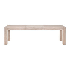 Adler Extension Dining Table, Natural Gray