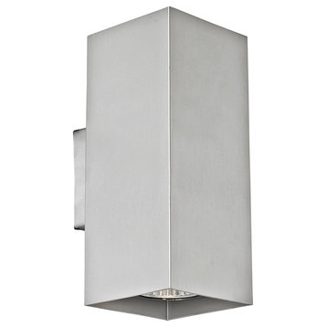 Eglo 2x50w Wall Light W/ Aluminum Finish - 87019A