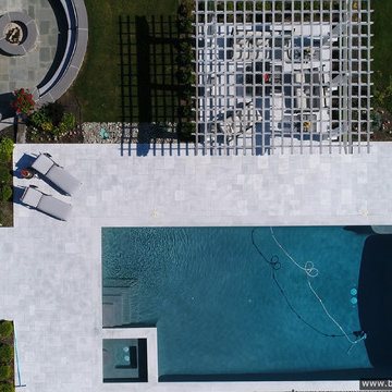 Blue Marble Sandblasted Project in Tenafly