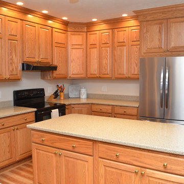 LaPorte, IN. Haas Signature Collection, Oak Kitchen