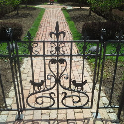 hand forged garden gate - Home Fencing And Gates