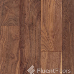 Solid Smooth SS01 Natural Walnut - Hardwood Flooring