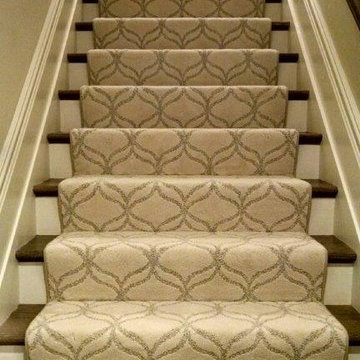 Carpet Runners on Wood Stairs