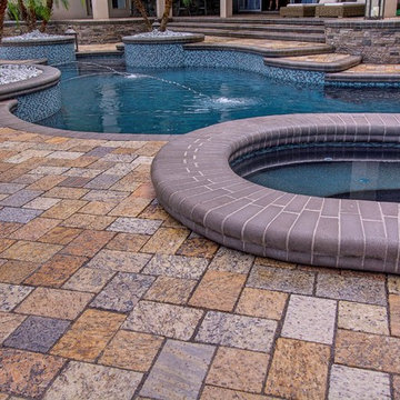 Recycled Granite Pavers