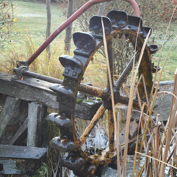Vicki's Railway Sleeper Garden Landscape