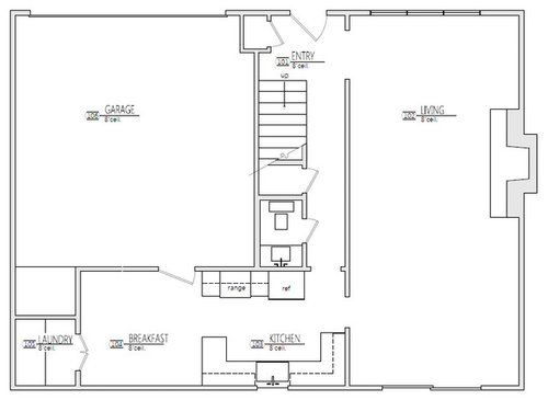 how can i fit a shower in this floor plan