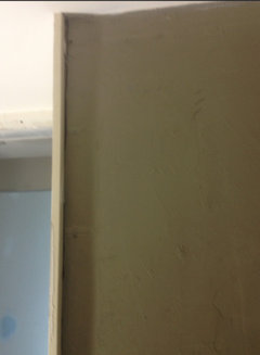 tile transitions drywall where corner end outside