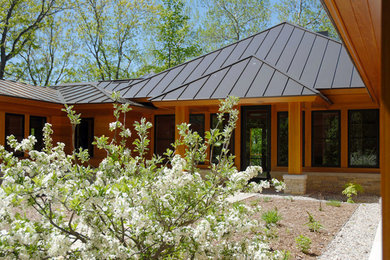 Modern exterior home idea in Other