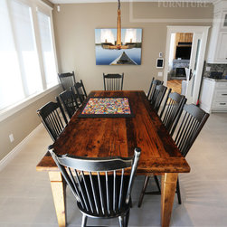 Reclaimed Wood Harvest Tables - Products