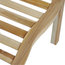 vidaXL Teak Banana Chairs, Set of 2