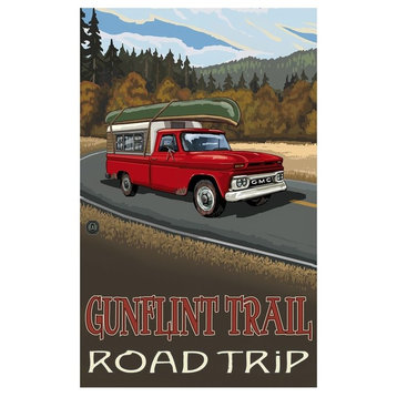 Paul A. Lanquist Gunflint Trail Road Trip Art Print, 12"x18"
