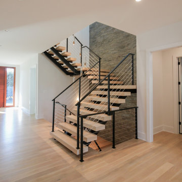 Project #84 | Sophisticated Open Staircase