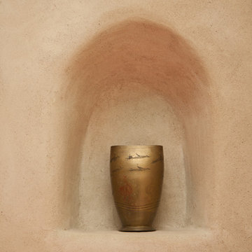 Addition with Clay Plasters and Tadelakt Widowsills
