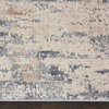 Nourison Rustic Textures 2'2" x 7'6" Beige/Grey Modern Indoor Area Rug
