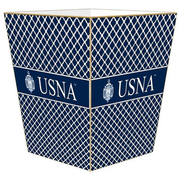 WB6216, United States Naval Academy Wastepaper Basket