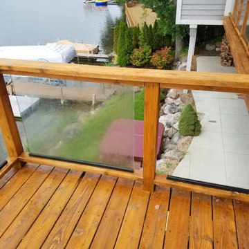 Glass Deck Panel Cleaning in Oxford, MI
