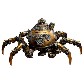 Octopod Mechanical Steampunk Sculpture