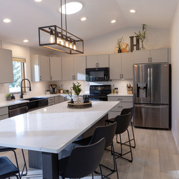 Kitchen Remodel Featuring the Timeless Kitchen Solvers Classic Collection