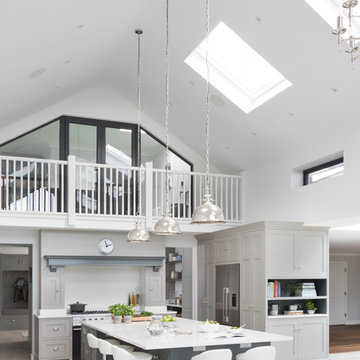 Traditional Hand Painted Framed Kitchen