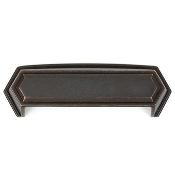 Alno A429 Nicole Modern 4" Center to Center Cabinet Cup Pull - Barcelona