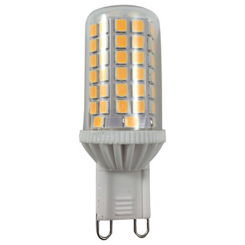 Bulbamerica 5W G9 Led 2700K Warm 530Lm Dimmable 120V Non-Flicker Bulb