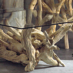 Roost Driftwood Table Bases - SKU: F420 - Dining Tables