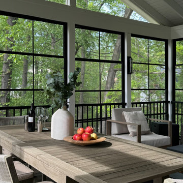 Bright Screened Porch