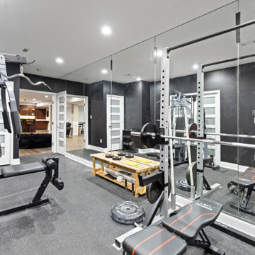 Full Package Basement with Full Entertainment & Bar in Ashburn VA