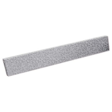 Swan 3.5x21.625x0.75 Solid Surface Side Splash, Gray Granite