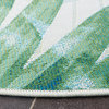 Safavieh Barbados Bar590X Tropical Rug, Green and Teal, 8'0"x10'5"