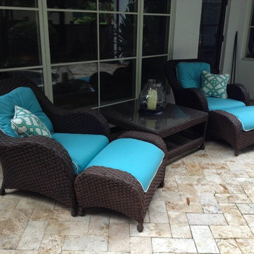 Upholstered Cushions - Patio Furniture