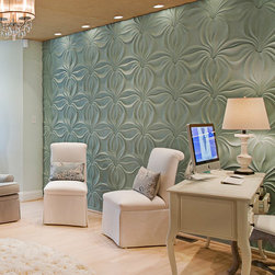 modularArts&reg; InterlockingRock&reg; Bloom&trade; PANELS - Wall Panels