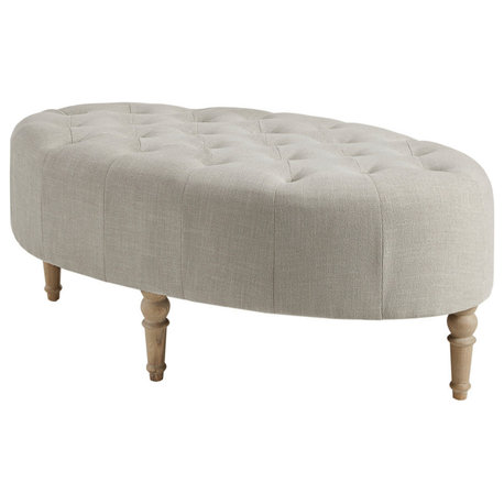 Martha Stewart Clara Accent Ottoman